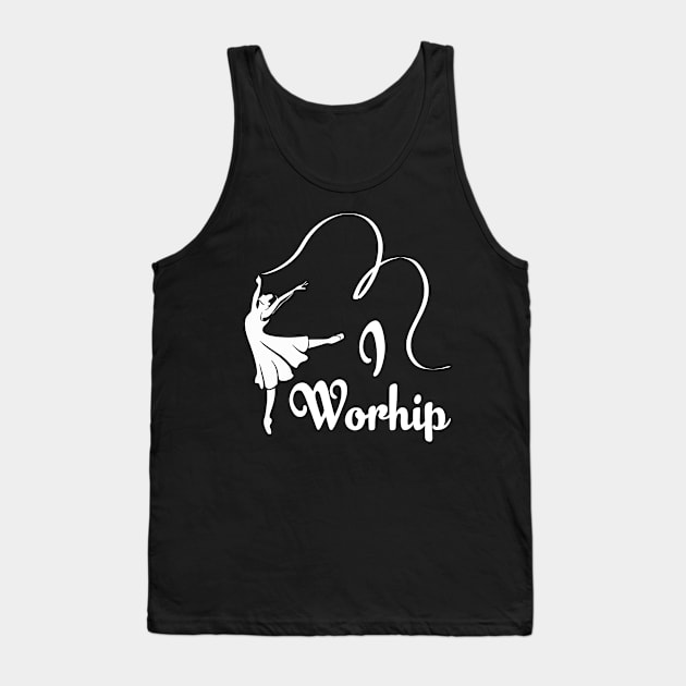 I Worship Dance Ministry Tank Top by CesarHerrera